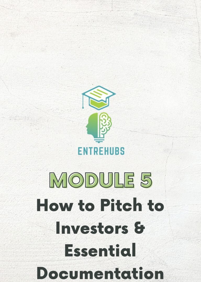 How to Pitch to Investors